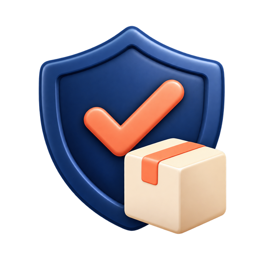StrideLift shipping protection shield and parcel